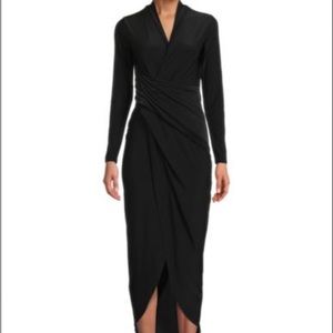 RACHEL RACHEL ROY Tulip-Hem Faux-Wrap Dress